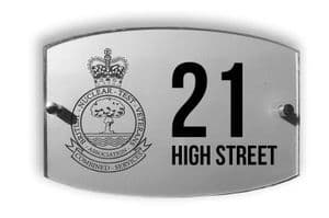 Ships badge door number-