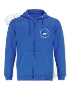 Single colour hoody - zippered