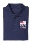 STANDARD POLO -NAVY VETERAN