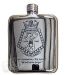 Steel Hip Flask - laser etched