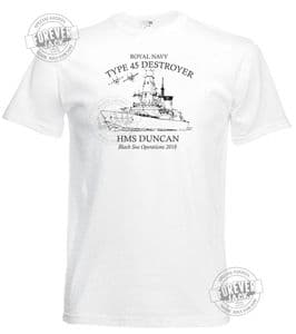 Type 45 Destroyer teeshirt