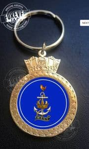 WRNS Crowned Key Ring