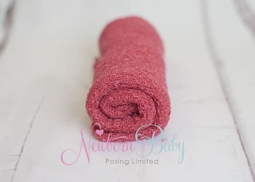 Coral Stretch Wrap | Newborn Baby Posing Limited