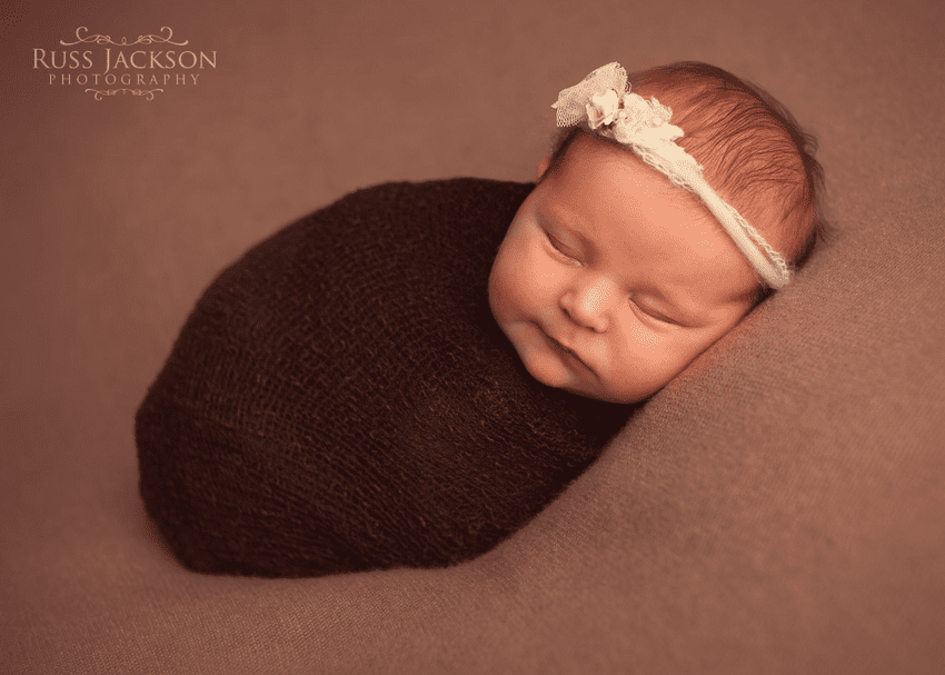 Brown Stretch Wrap | Newborn Baby Posing Limited