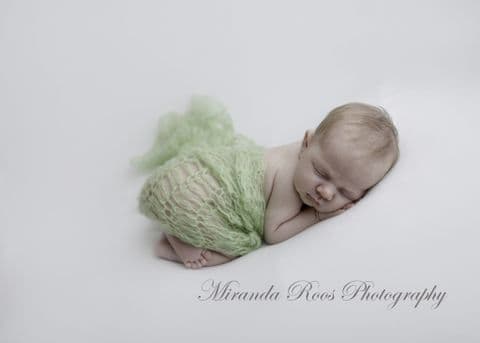 Mohair Wraps - GREEN