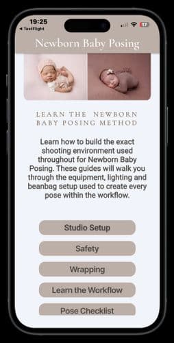 Newborn Baby Posing App