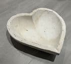 White wooden Heart Prop| Newborn Baby Posing Limited