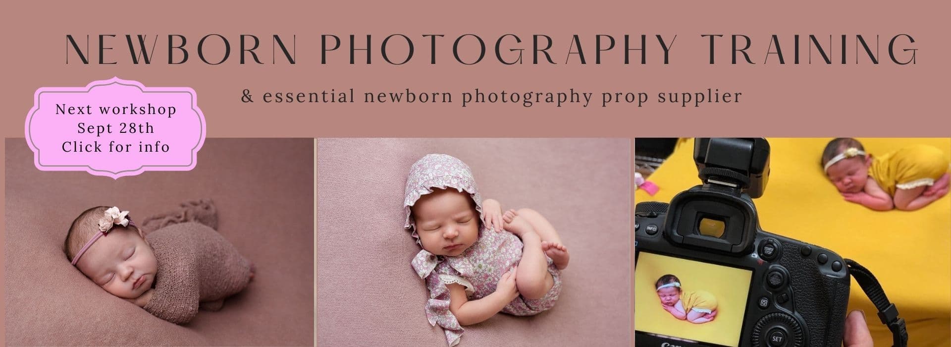 Newborn photography props for newborn photography