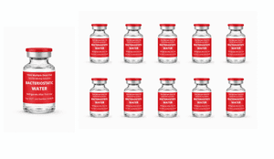 10 x 10ml Bacteriostatic Water.