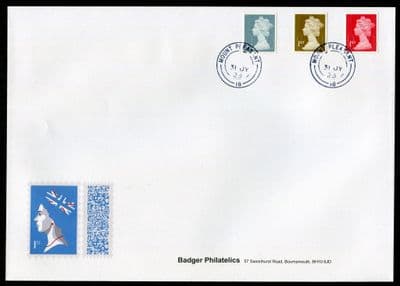 !st Gold, Blue, Scarlet Machin Last day of Use.