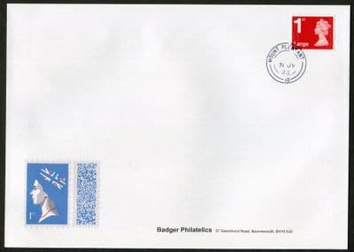 1st Class Lge Non-barcode Machin Last day of Use.