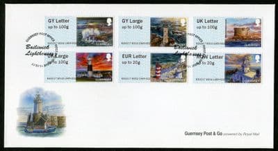 Bailiwick Lighthouses, ST, Guernsey Post,