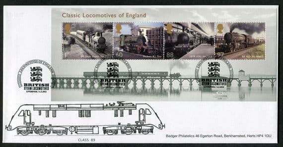 Classic locomotives of England, M/Sht, Liverpool