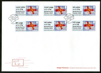 Guernsey Flag P&G, Flag Postmark