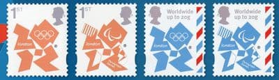 London Olympic Definitives & Generic Sheet