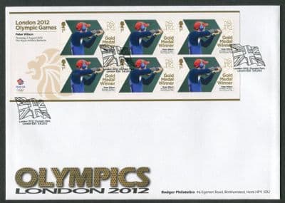 London Olympic Gold Medalists M/Sht Set, Union Flag