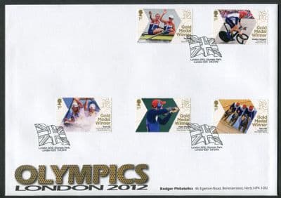 London Olympic Gold Medalists Set, Union Flag