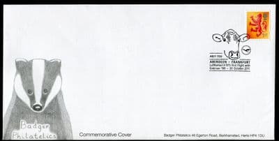 Lufthansa LH975, Embraer 190, 1st Flight, Aberdeen - Frankfurt