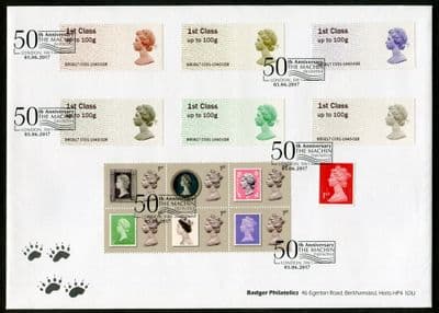 Machin 50th Anniversary, MSPGRB, London SW1