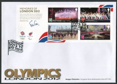 Memories of London 2012, MS, Flag