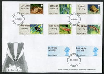 P&G 2nd Class Definitives & Ponds NP - St. Albans & Spring Stampex 2013