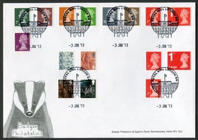 Palette Revision &  Country Printer Changes 2013, London SW