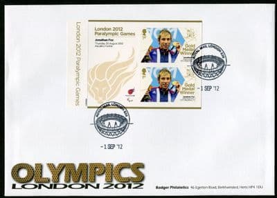 Paralympic Gold Medalist M/Sht Set, Olympic Stadium