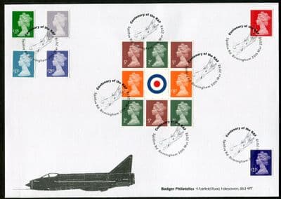 RAF Centenary & Tariff Change, PSBTA, Spitfire, Birmingham