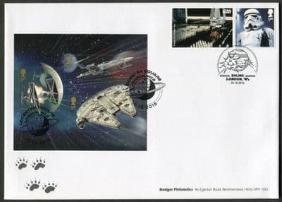 Star Wars 2015 SS PSB Double Dated Ealing & Leicester Square
