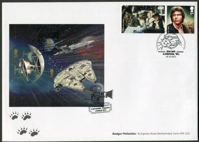 Star Wars 2015 SS PSB3 Double Dated Ealing & Leicester Square