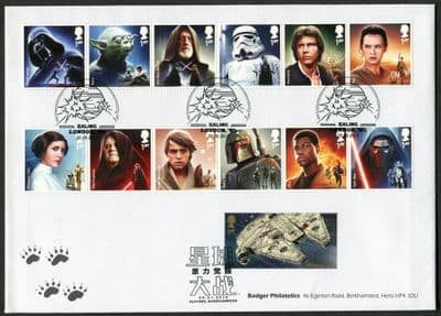 Star Wars 2015 ST Double Dated Ealing Studios and Elstree