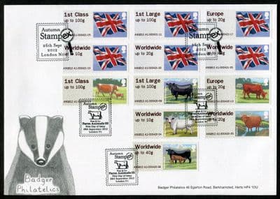 Union Flag & Cattle, STV Autumn Stampex