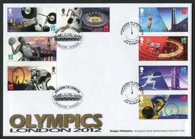 Welcome to London 2012 Combi, MSDBL, Clock & Stadium