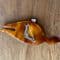 (Sold)Cat Pin by Lea Stein of Paris  -Golden Brown Tortoiseshell Cat Pin