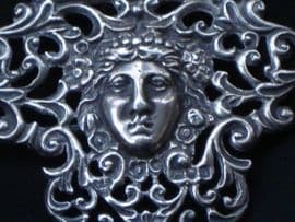 1899 London Hallmark Victorian Silver Buckle (SOLD)