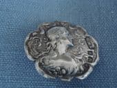 1902 Birmingham Hallmarked Silver Button(SOLD)