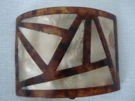 1920's/1930's Art Deco Faux Tortoiseshell and Faux Pearl Hair Slide (SOLD)