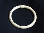 1920's/1930's Deep-Carved Casein Bangle (Sorry this item is sold)