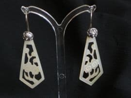 1920's Mother-of-Pearl Earrings SOLD