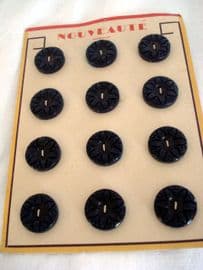 1930s Art Deco Era Buttons from France (sold)