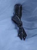 1940's/1950's Silver and Marcasite Bow Brooch