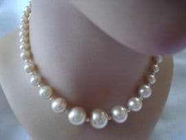 1940's Faux Pearl Necklace (Sold)