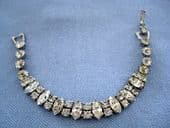 1950's American Designer Diamante Bracelet signed WEISS (SOLD)