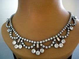 Vintage Necklace | 1950’s Necklace | Collar Necklace
