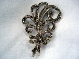 1950's Marcasite Spray Brooch (SOLD)
