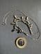 1950's Vintage Diamante Necklace with Blue  Paste Detail