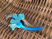 A Lea Stein Flower Brooch - Vintage 1980s Flower Pin