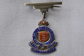 A Vintage Sweetheart Pin - Royal Army Ordnance Corps - Silver and Enamel Brooch pin