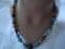 Antique and Vintage Glass Bead Necklace with sterling silver clasp (SOLD)