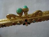 Antique Jewelled Golden Handbag Frame (SOLD)